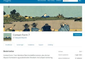 contact form 7 webshopintro.dk